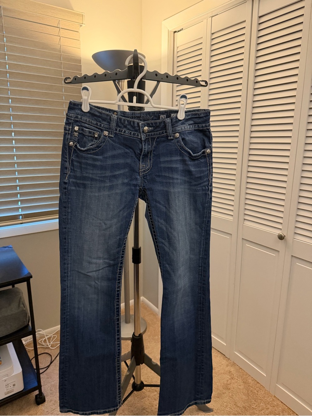 Miss Me Dark Blue Bootcut Jeans